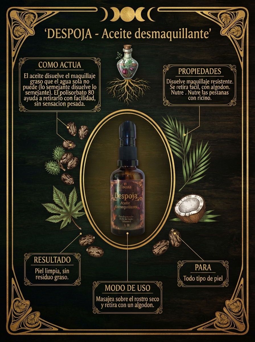 Infografía completa del producto (se genera con IA; el texto se agrega en Canva).