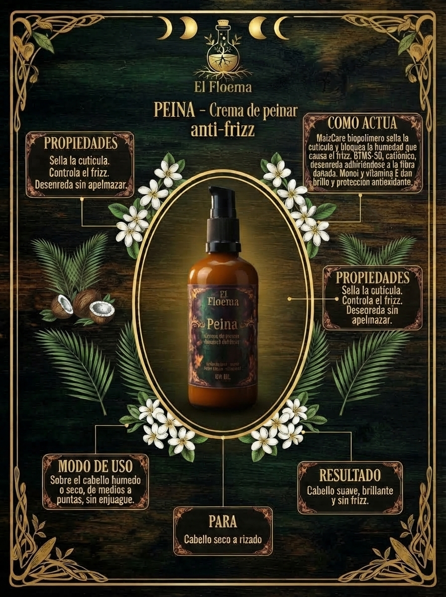 Infografía completa del producto (se genera con IA; el texto se agrega en Canva).