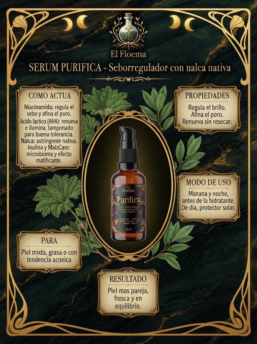Infografía completa del producto (se genera con IA; el texto se agrega en Canva).